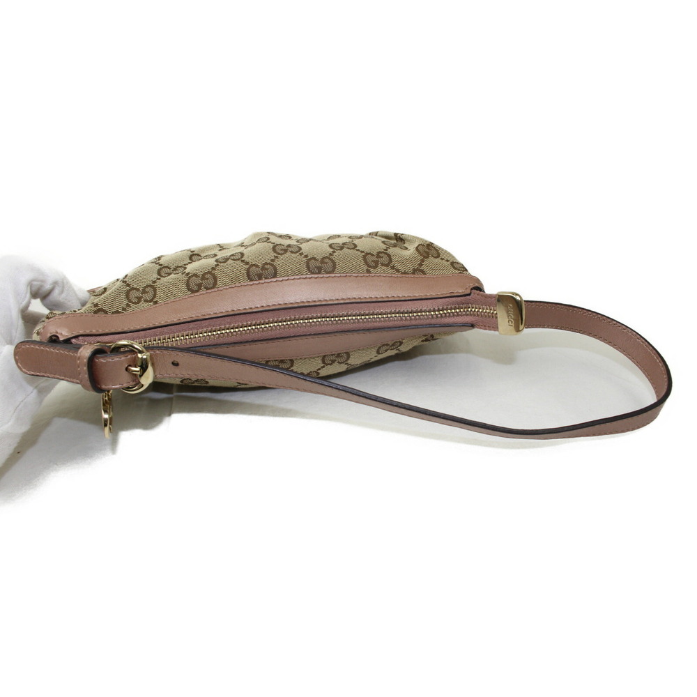 Gucci Pouch Beige Tan brown accessories cosmetics makeup Heart charm - Picture 5 of 7